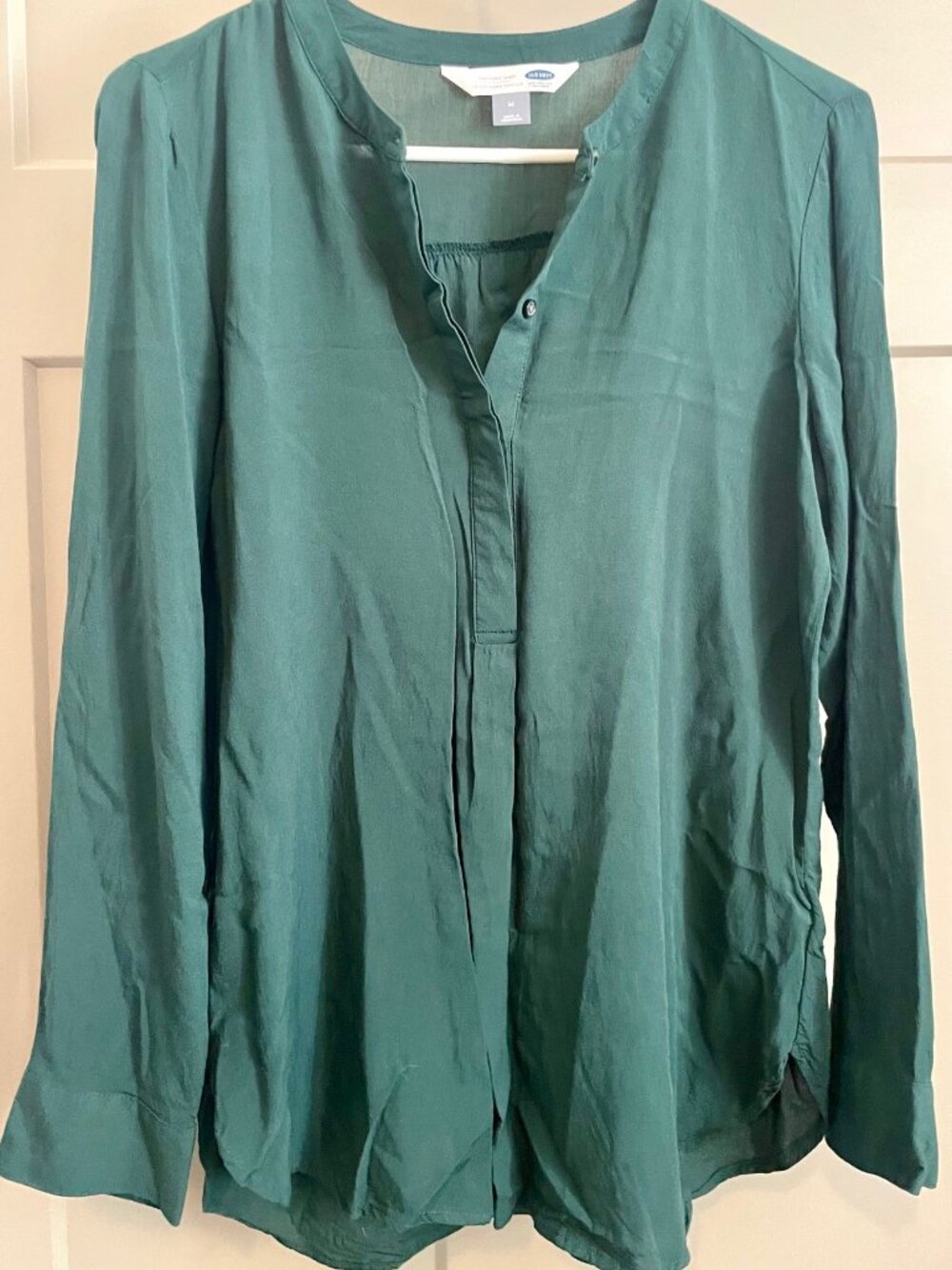 Old Navy - teal blouse.